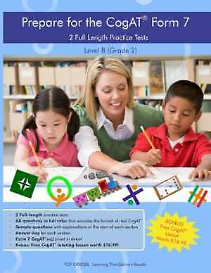 #ad Two Full Length Practice Tests for the Paperback by Grader LLC Top Good $14.49