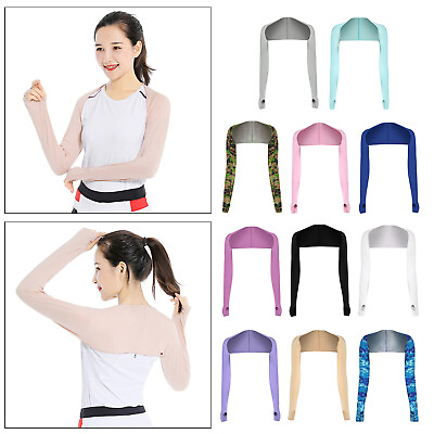 #ad Advanced Breathable Cooling Shawl sleeves of arm Sun for $8.37