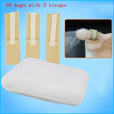 33pcs in 1 Set Male Diaper Incontinence Urinary Device Collecting Urine Bag $38.99