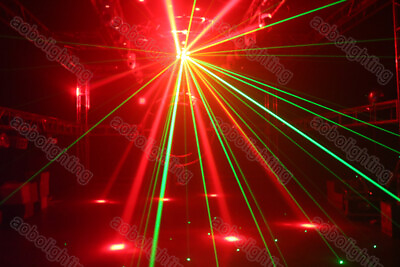 #ad New LED laser effect moving beam lights dj LED Stage Light disco ball night club $386.99