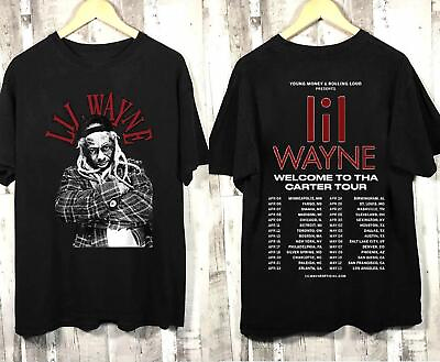 #ad NEW Lil Wayne Rapper 2023 Tour T shirt Welcome To Tha Carter Tour Lil Wayne $19.99