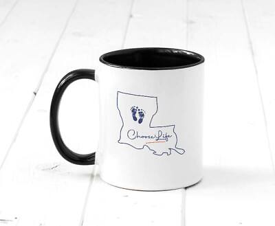 #ad Louisiana Mug Pro Life Mug $15.00
