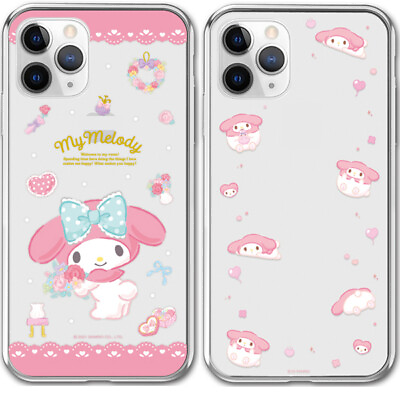 #ad My Melody Variety Clear Jelly Case for iPhone 15 14 13 12 11 Pro Max mini Plus $15.90