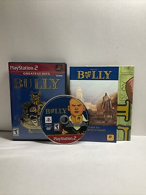#ad Bully Sony PlayStation 2 2006 Complete Manual Map Fast Free Shipping $34.99