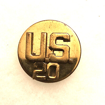 #ad WW2 US 20th Collar Disc $24.99