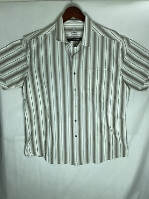 #ad Kuhl Xl Button Shirt Short Sleeve Button Down Organic Cotton Born In The Mountai $22.88