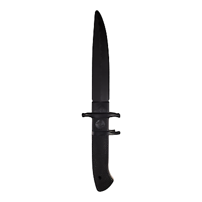 #ad Life Size Black Tactical Look Knife Foam Rubber Movie Prop Cosplay Halloween $6.99