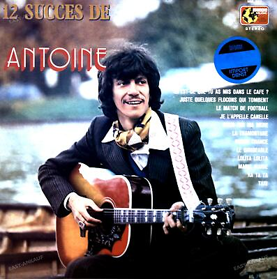 #ad Antoine 12 Succes De Antoine LP 1973 VG VG #x27;* $15.99