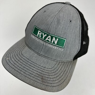 #ad Ryan Construction Company Ball Cap Hat Snapback Baseball $14.99