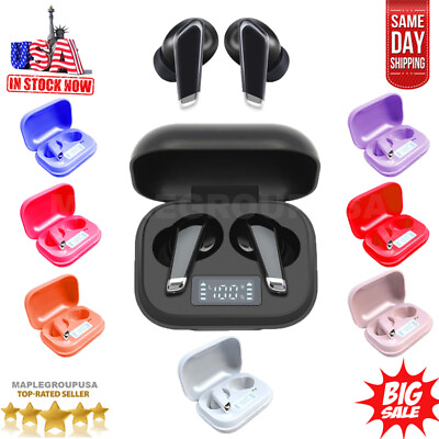 #ad Wireless Headphones TWS Bluetooth 5.0 Earphones Earbuds For iPhone Android Q77 $7.99