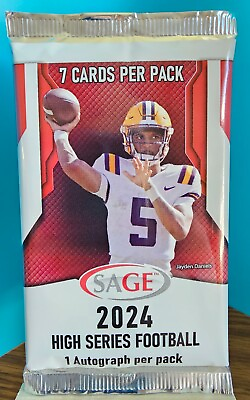 #ad 2024 SAGE Football HIGH Series BASE #96 200 Complete your Set You Pick Card $1.99