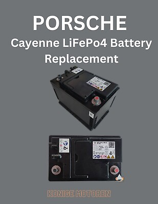 #ad Replace Faulty Porsche Cayenne Batteries Refurbished 2019 2023 LiFeP04 Battery. $650.00