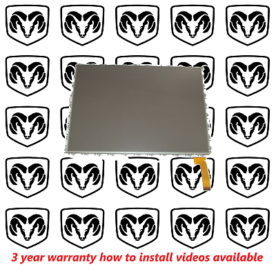 #ad 15 16 Dodge Challenger RADIO VP3 VP4 Replacement TOUCH SCREEN GLASS DIGITIZER $199.00