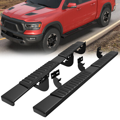 #ad 6quot; Running Boards Side Steps Neft Bars For Dodge Ram 1500 2500 3500 Crew Cab $134.92