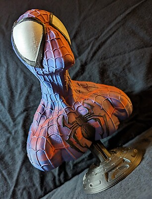 #ad A Spiderman Bust. Marvel Comics Statue $55.00