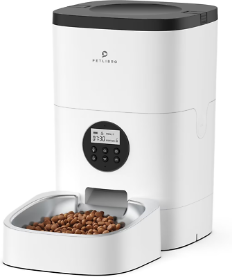 #ad 17 cup Automatic Dog amp; Cat Feeder White $54.89