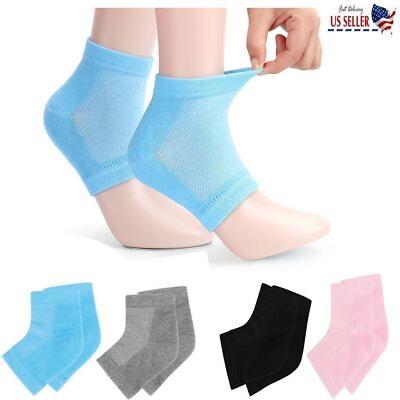#ad Moisturizing Gel Heel Socks Cracked Dry Foot Skin Care Protectors Silicone 2023 $6.63