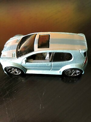 #ad Hot Wheels Toy Diecast Mattel Volkswagen Golf GT1 Malaysia Light Blue $6.00
