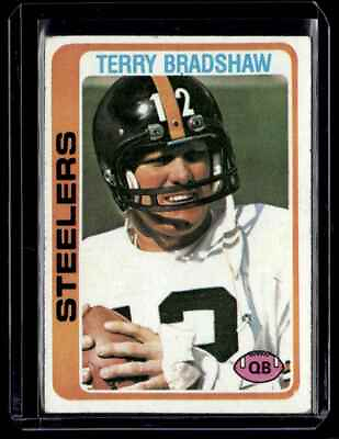 #ad 1978 Topps ST Stain Terry Bradshaw Pittsburgh Steelers #65 $1.99