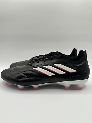 #ad Adidas Men’s Copa Pure.1 FG Soccer Size 7.5 Black Pink HQ8904 $109.99