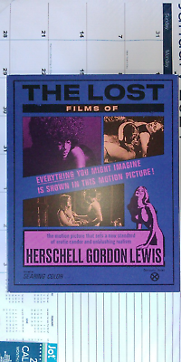 #ad The Lost Films Of Herschell Gordon Lewis BluSlip Vinegar Syndrome NEW Free Ship $39.99