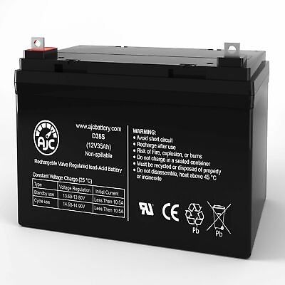 #ad Pride Mobility Jazzy Select Elite 12V 35Ah Mobility Scooter Replacement Battery $106.39