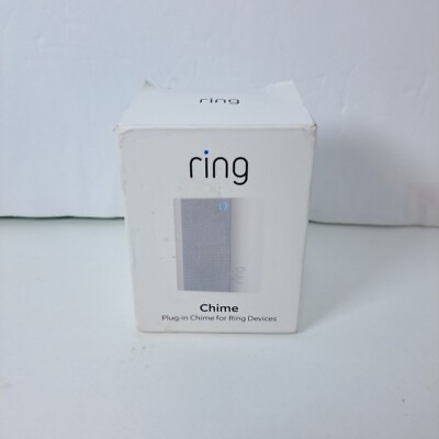 #ad Open Box Ring Chime 2nd Generation Plug In Chime for Ring Devices 5F67E9 White $29.99