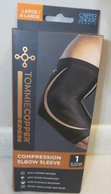 #ad Tommie Copper Compression Elbow Sleeve Size Large X Large $4.99