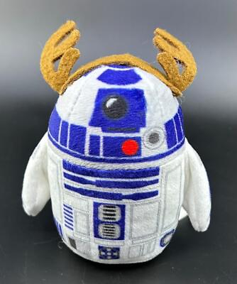 #ad Star Wars R2 D2 Hallmark Itty Bittys Holiday Reindeer Antlers Christmas $12.99