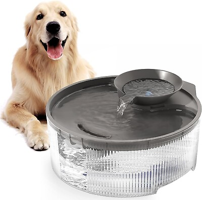 #ad Neareal Dog Water Fountain Dispenser for Large Dogs: Automatic Water Bowl $89.98