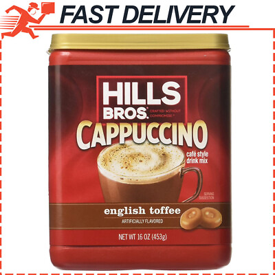 #ad #ad Hills Bros Cappuccino English Toffee 16oz $5.91