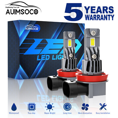 #ad For Land LR4 Sport Utility 2010 2016 LED Headlights Low Beam Bulbs Super Bright $44.99