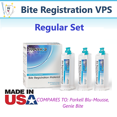 #ad Dental Bite Registration VPS Impression Material Regular Set Super Fast Set $94.95