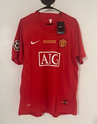 #ad Paul Scholes 2008 Manchester United Champions League Final Home Jersey $50.00