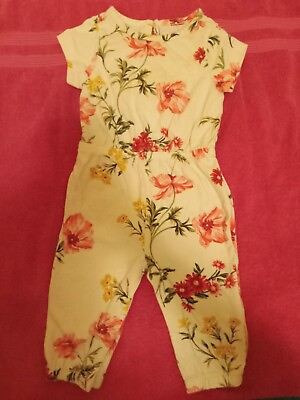 #ad Baby Clothes Girls Romper Jumpsuit Size 6 12m $7.99