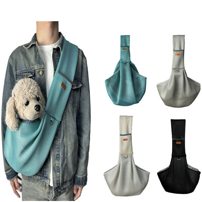 #ad Pet Puppy Dog Carrier Backpack Travel Tote Shoulder Bag Mesh Sling Carry Pack $16.27