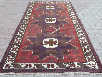 #ad Turkish Small Rug Carpet 4X7 Rug Bedroom Rug Handwoven Rug Wool Rug 43quot;x76quot; $220.15