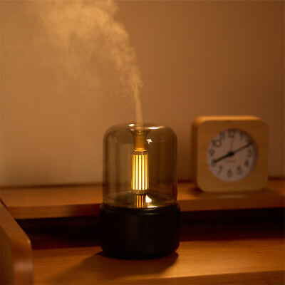 #ad Candlelight Aroma Diffuser USB Air Humidifier Essential Oil Lamp LED Night Light $18.50