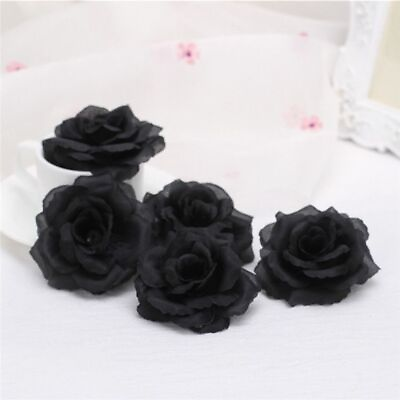 #ad Artificial Multicolor Roses Flower Decorations Crafting Floral Decors 10pcs $10.00