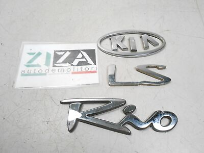 #ad Logo Writing Rear Tailgate Kia Rio I 2003 USED $80.58