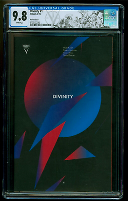 #ad Divinity #1 Cover B Valiant 2015 CGC Grade 9.8 Custom Valiant Label $79.99