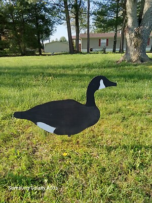 #ad 4MM COROPLAST Canada Goose Silhouette HUNTING DECOYS. $19.97