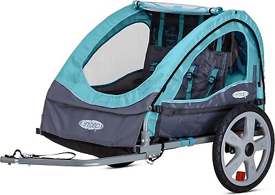 #ad Instep Bike Trailer for Toddlers Kids Single and Double Seat 2 In 1 Canopy Ca $219.99