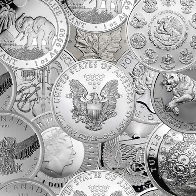 #ad Random Year 1 oz Silver 999 Fine Silver BU Mint of Our Choice $35.00