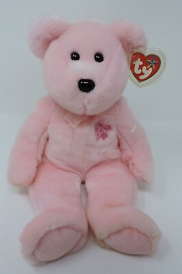 #ad Ty Beanie Buddy Sakura Japan Exclusive Pink Teddy Bear Cherry Blossom 14quot; $24.99