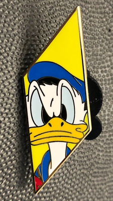 #ad Disney Pin 59974 Donald Duck Tangram parallelogram game puzzle yellow shape $9.99