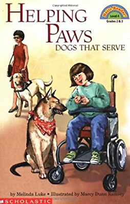 #ad Helping Paws : Dogs That Serve Paperback Melinda Luke $4.50