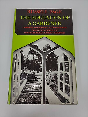 #ad Vintage First Edition quot;The Education of A Gardenerquot; Russell Page Hardcover Book $224.94