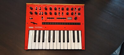 #ad Korg Monophonic Analogue Synthesizer 9v Power Supply Red $225.00