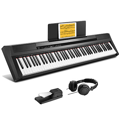 #ad Donner DEP 20 Digital Piano Keyboard 88 Weighted Key128 Polyphony With Pedal $299.95